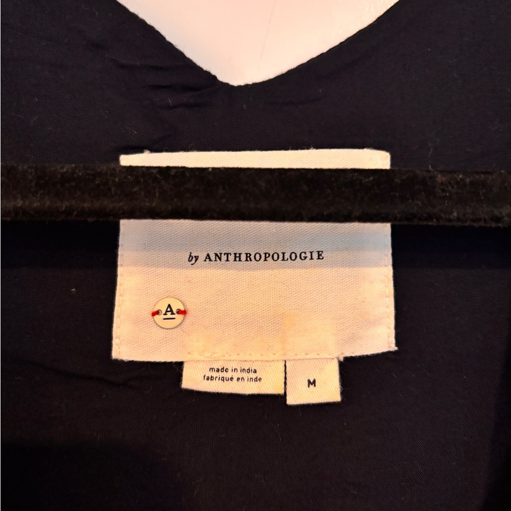 Anthropologie navy beaded vest - Picture 3 of 4